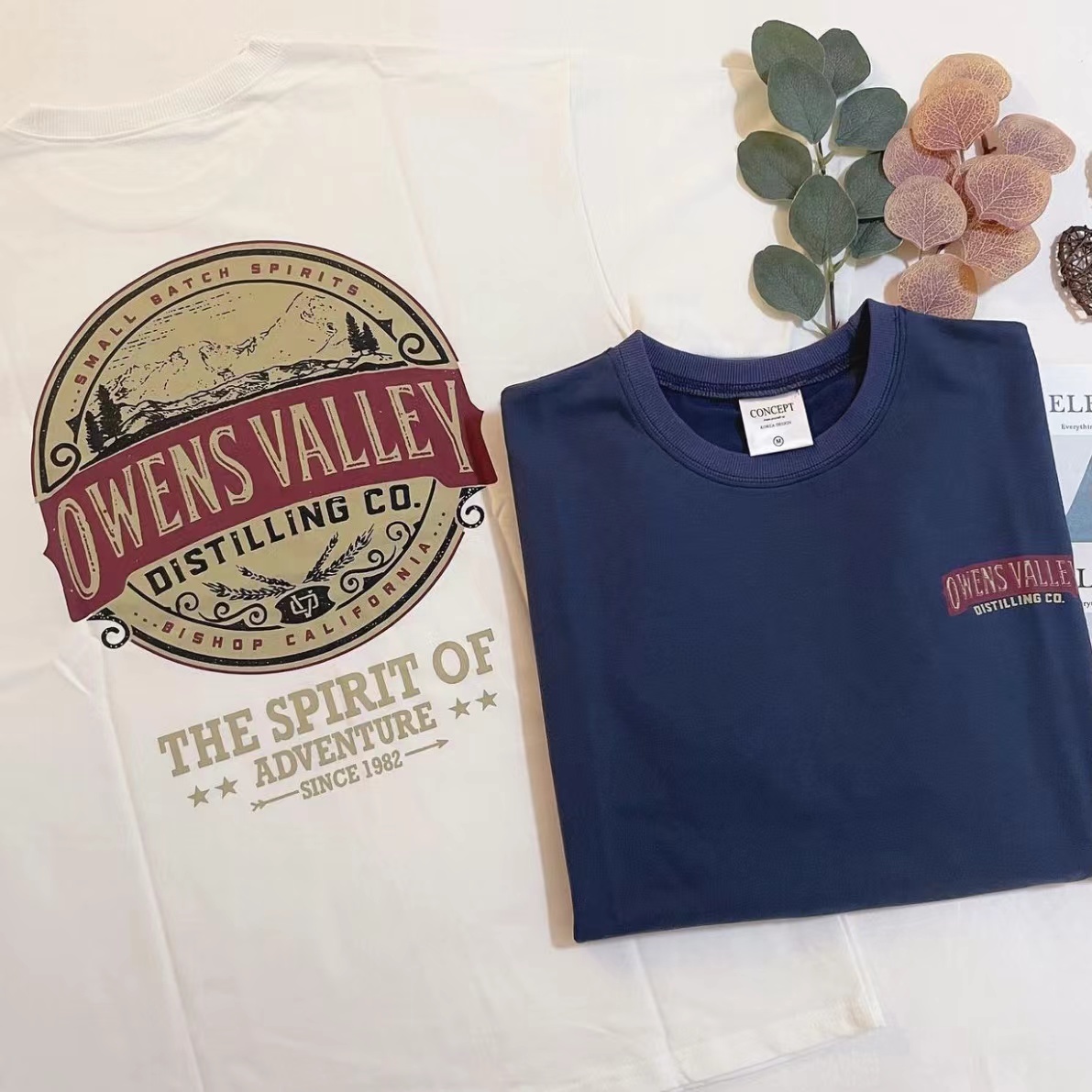 🇹🇼台灣代購款OWENS VALLEY BACK PRINT TEE