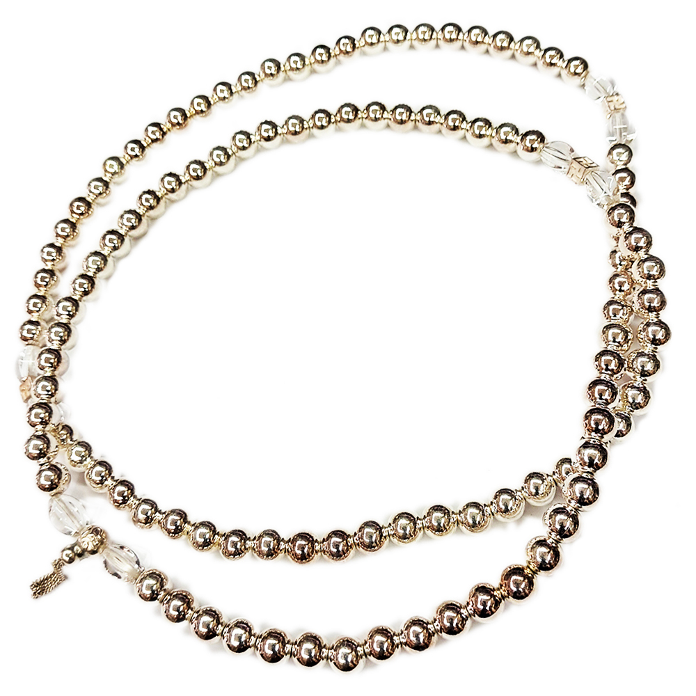 卍925純銀圓珠108念珠8mm【十方】145065