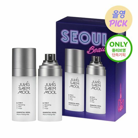 《韓國連線》JUNGSAEMMOOL Essential Mool Micro Fitting Mist 55mL (Duo Set)