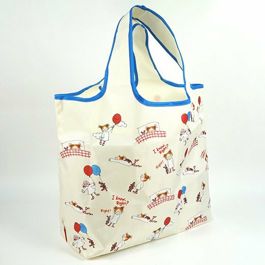 COCO醬 帶底板環保提袋 大尺寸購物袋｜ 日本Greeting Life