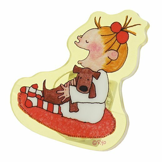 COCO醬_黃色 2WAY 萬用夾 360度迴轉｜日本Greeting Life