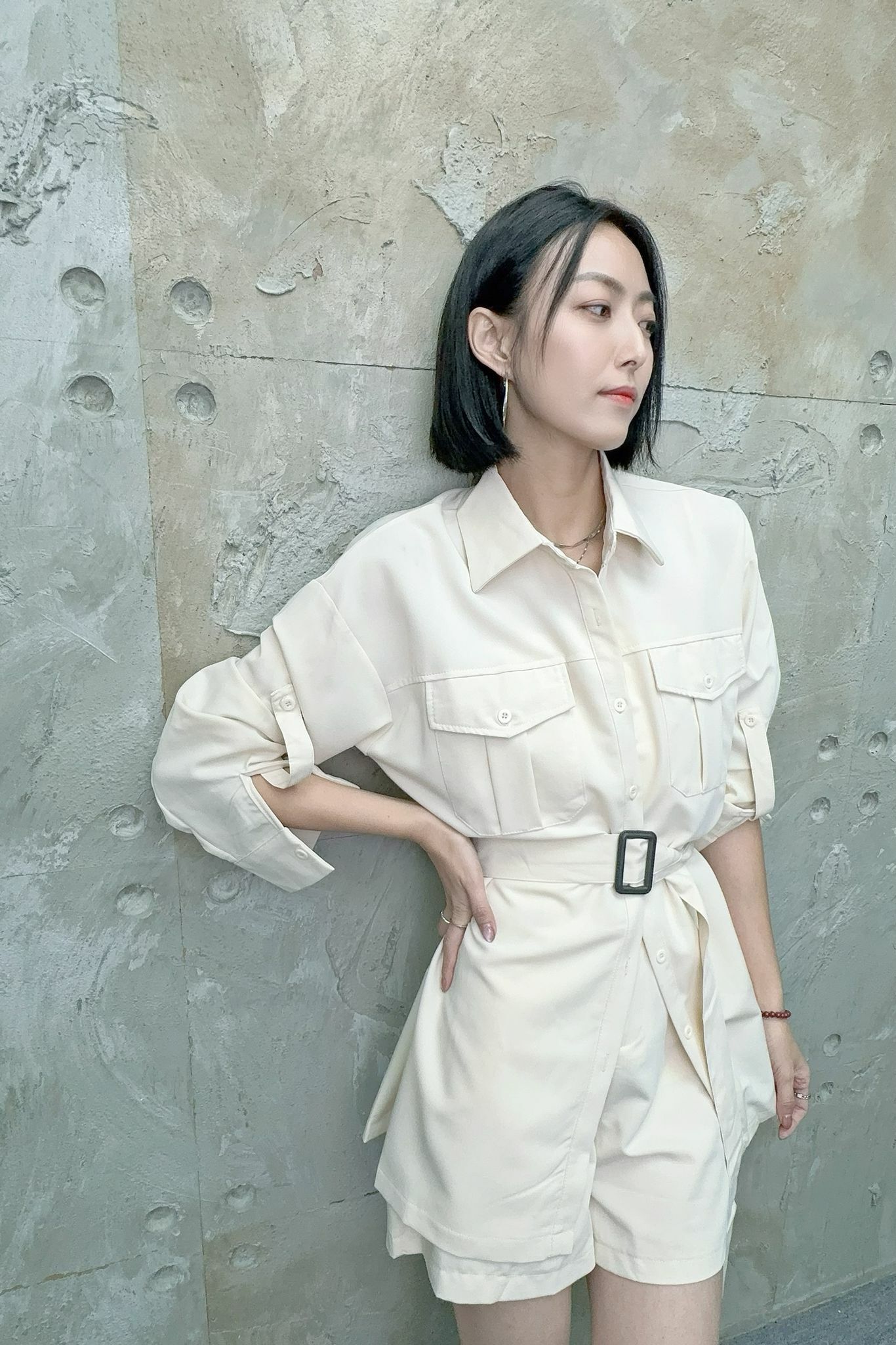 SET#6324🤍粉紅軍人套裝