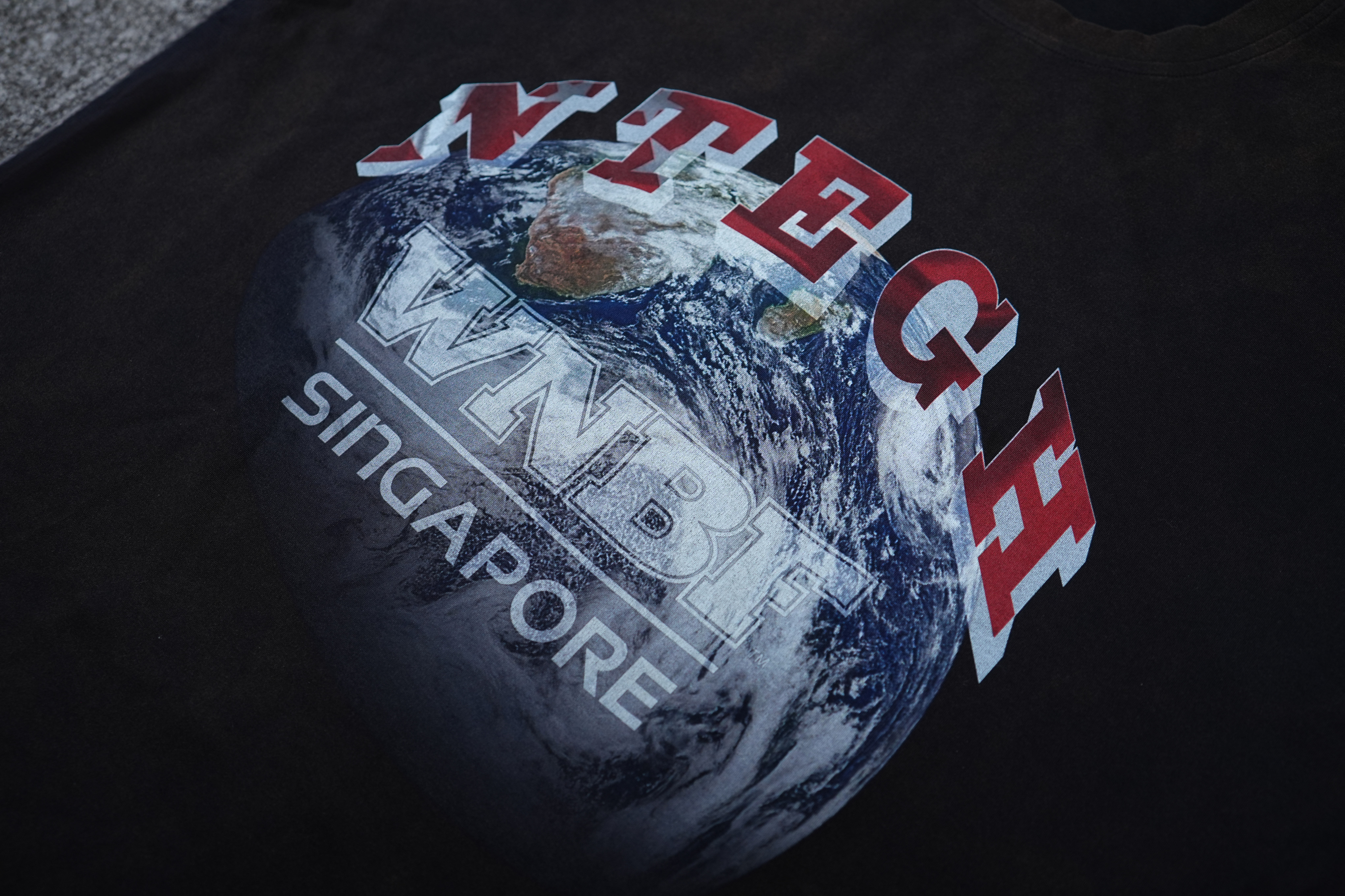 NTEGH X WNBF SINGAPORE 2024 WASHED OVERSIZED TEE (Limited Edition)