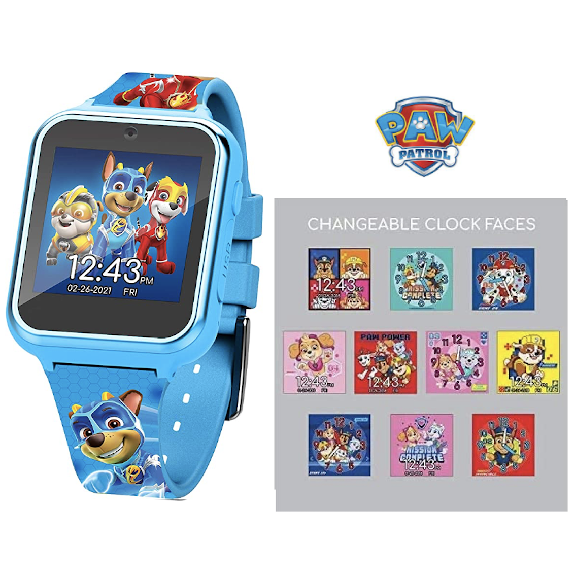 美國兒童智能手錶 - Paw Patrol (Blue)