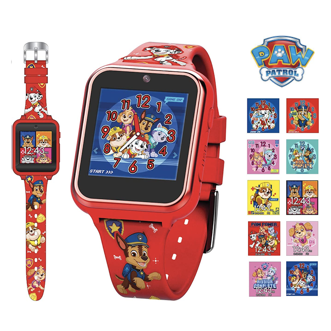 美國兒童智能手錶 - Paw Patrol (Red)