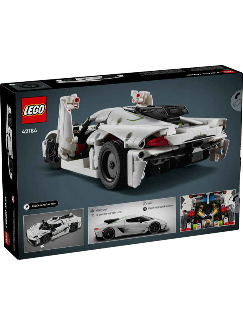 LEGO 42184 Koenigsegg Jesko Absolut White Hypercar