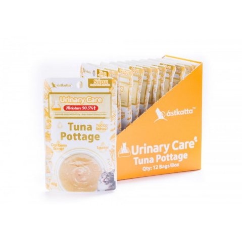 Astkatta 補水濕包 - 泌尿保健吞拿魚濃湯包 40g(橙)