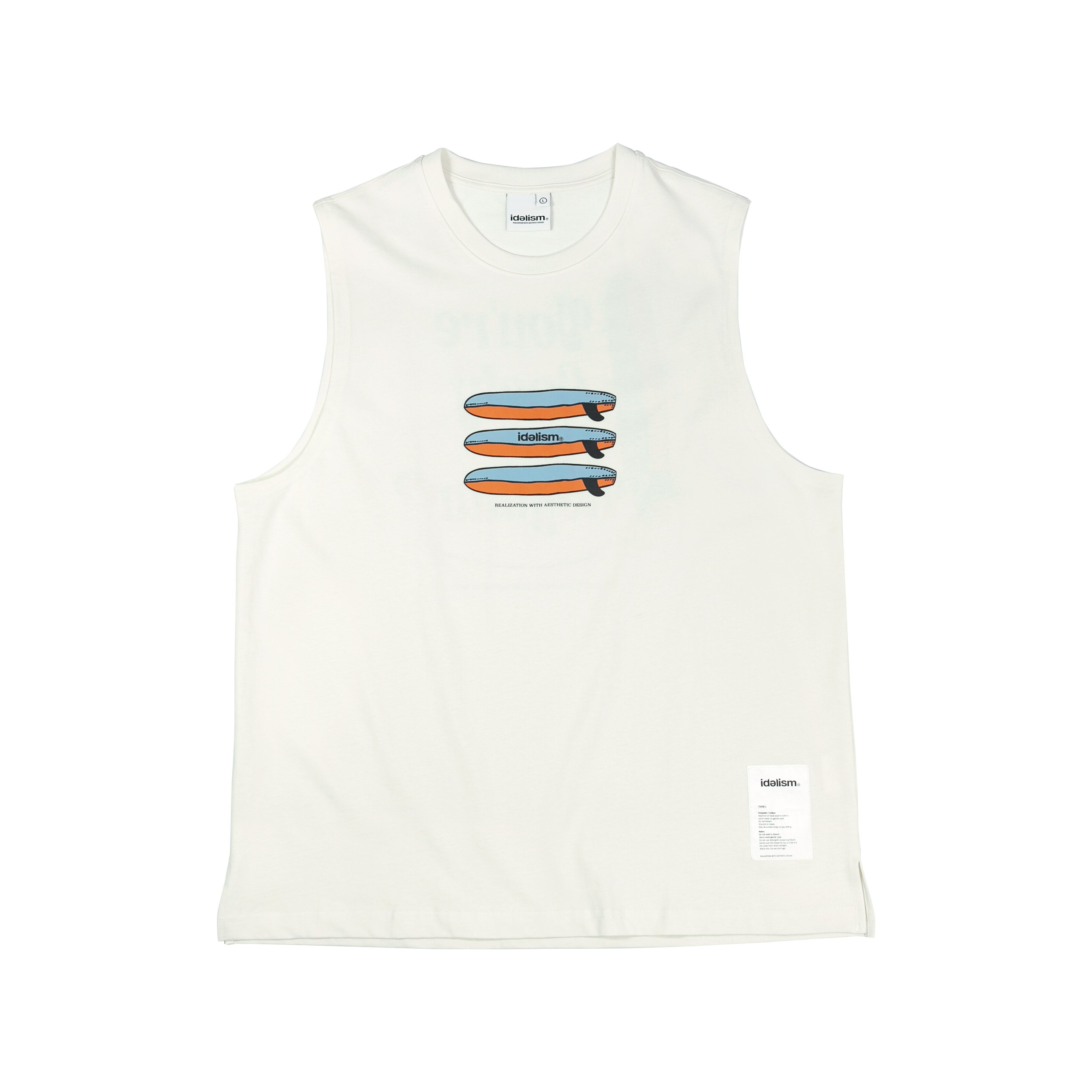 【車庫服飾】IDEALISM 浪板無袖上衣 / Board Vest