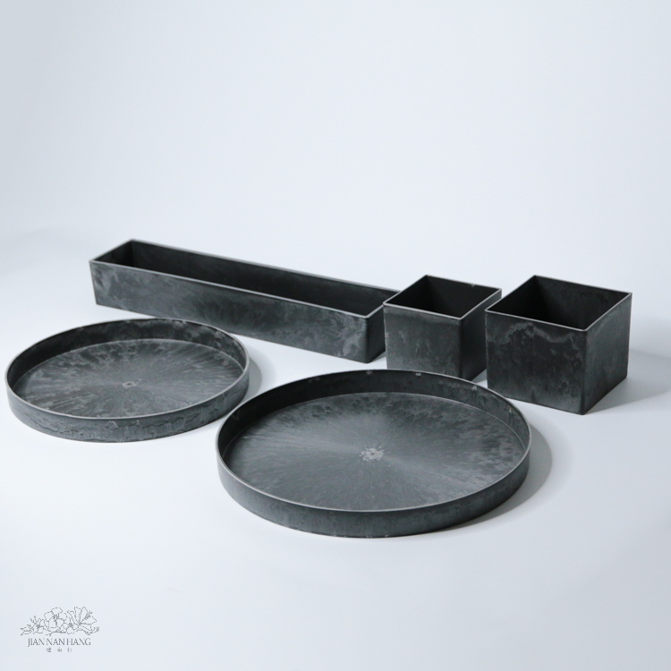 塑膠花器-日本仿舊系列