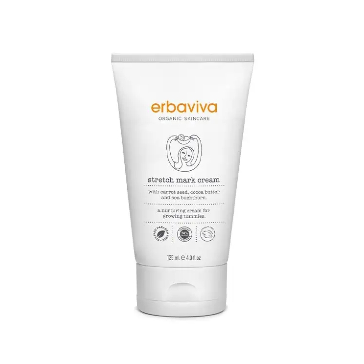 【樂森藥局】 美國 erbaviva USDA 媽咪孕肚撫紋乳霜 125ml/500ml