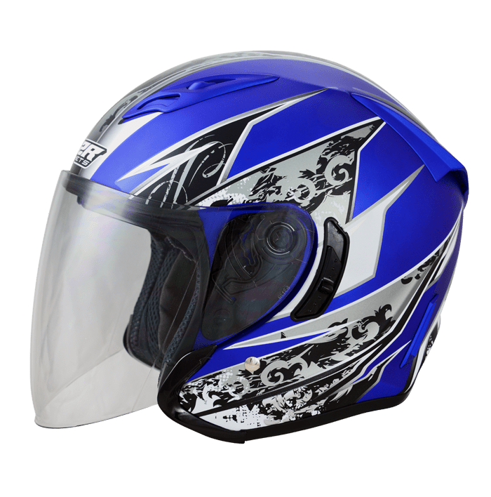 M2R J-5 #7 風速 消光復藍 彩繪 3/4罩 內墨片