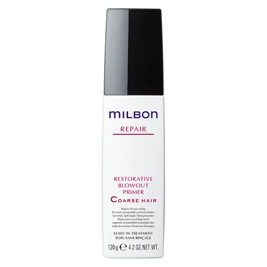MILBON Repair Restorative Blowout Primer Coarse Hair 120g