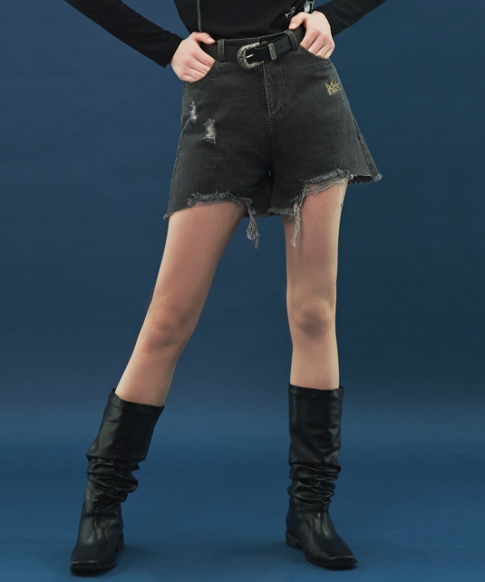 (現貨) Nasty Fancy Club - FEARLESS SHORT PANTS (BLK) XS