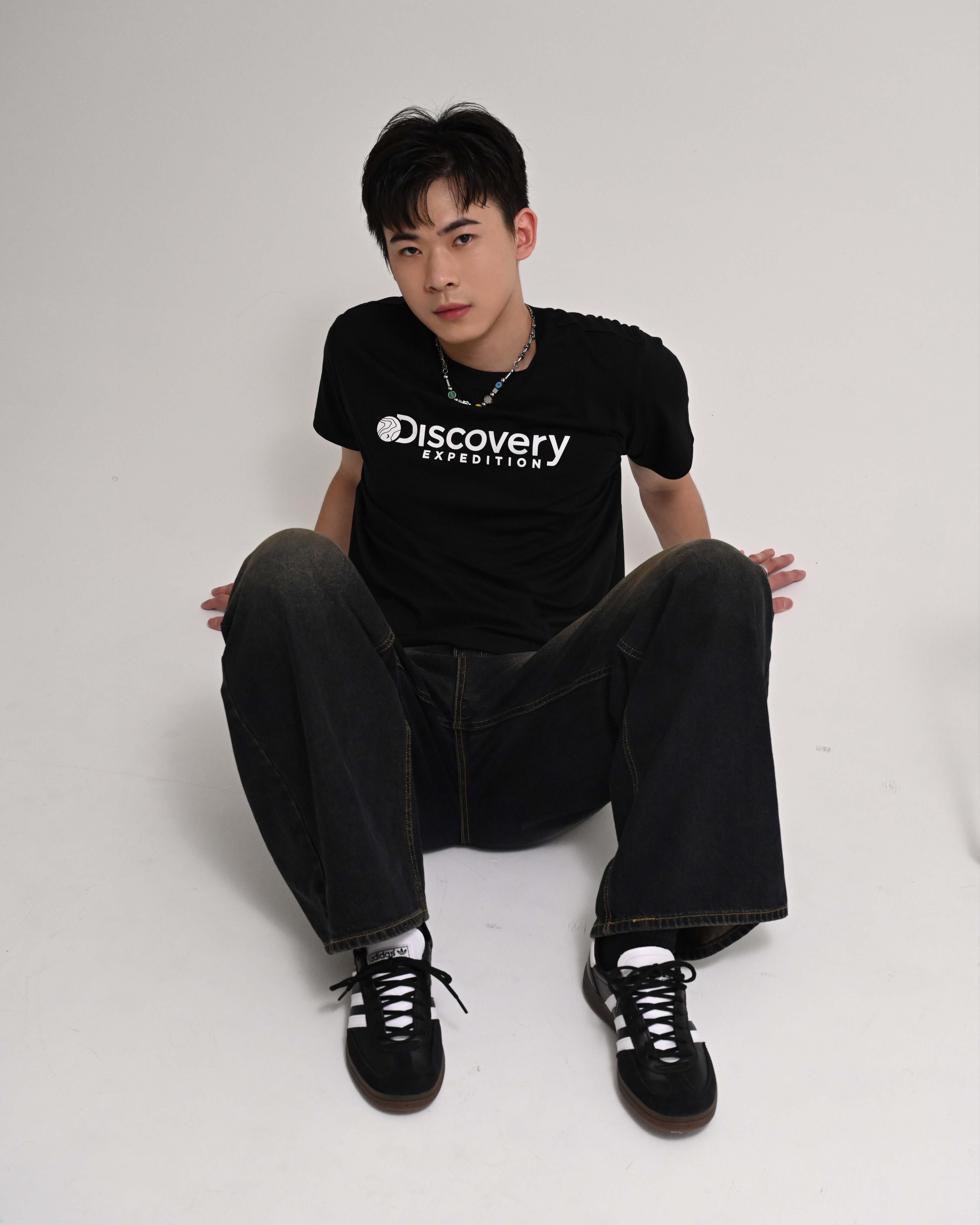【現貨】DISCOVERY MEN'S FRESH VENT COOL LOGAN 經典LOGO短踢 DMRS71043