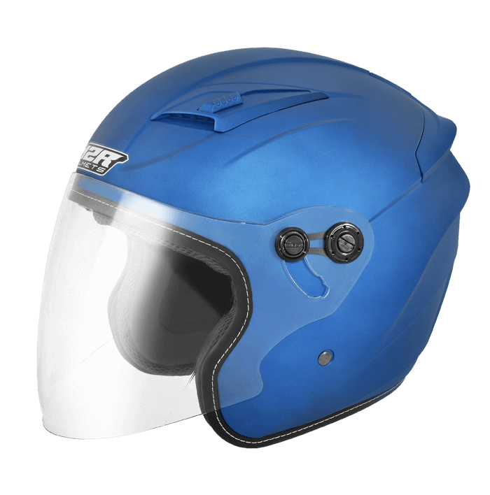 M2R J-7 消復藍 素色 3/4罩 快速插扣