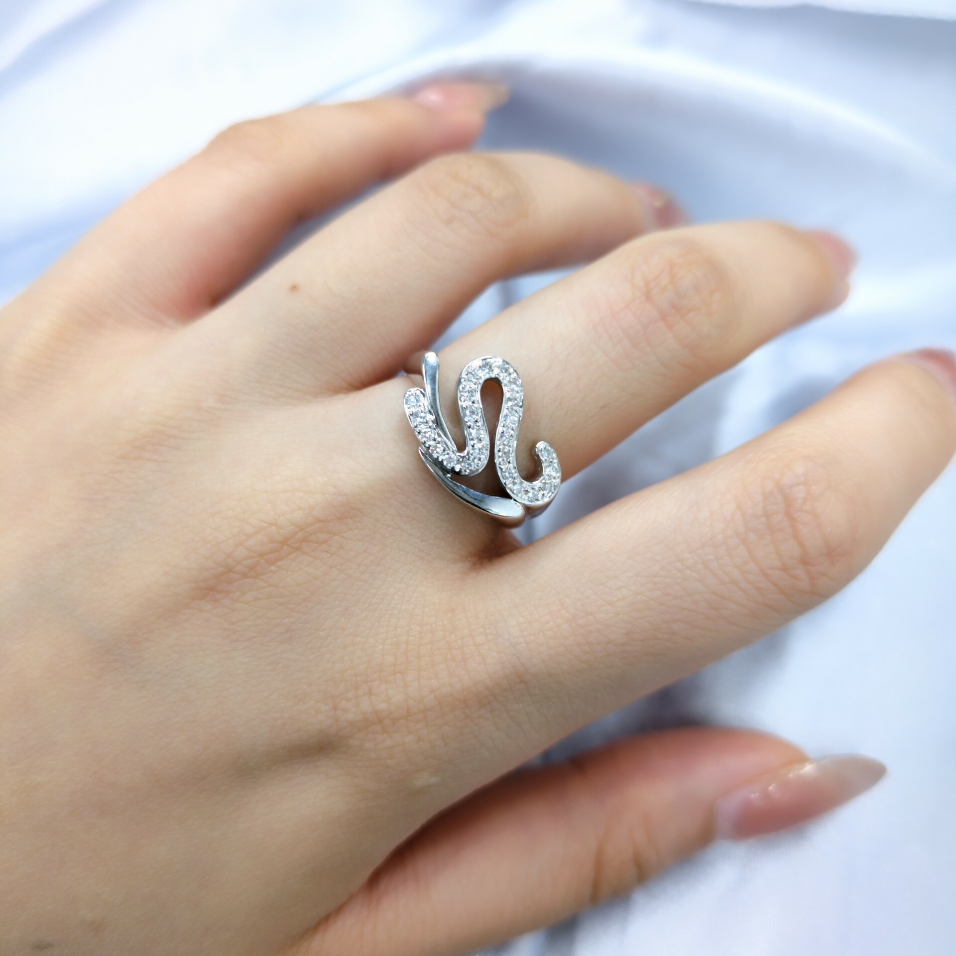 18K White Gold 0.17ct Diamond Ring