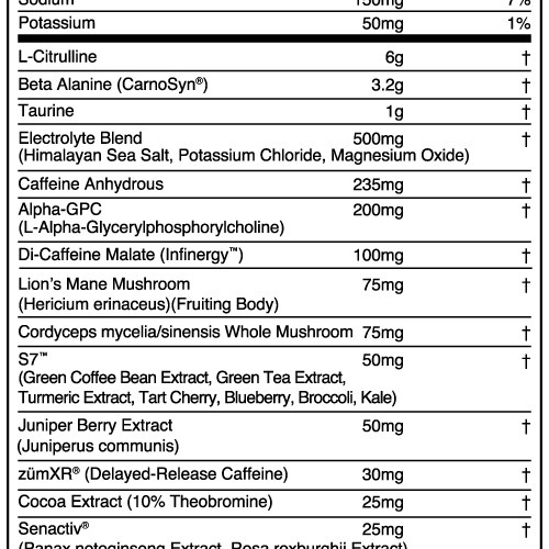 R1 - Pre Lift 最高強度訓練前補充劑