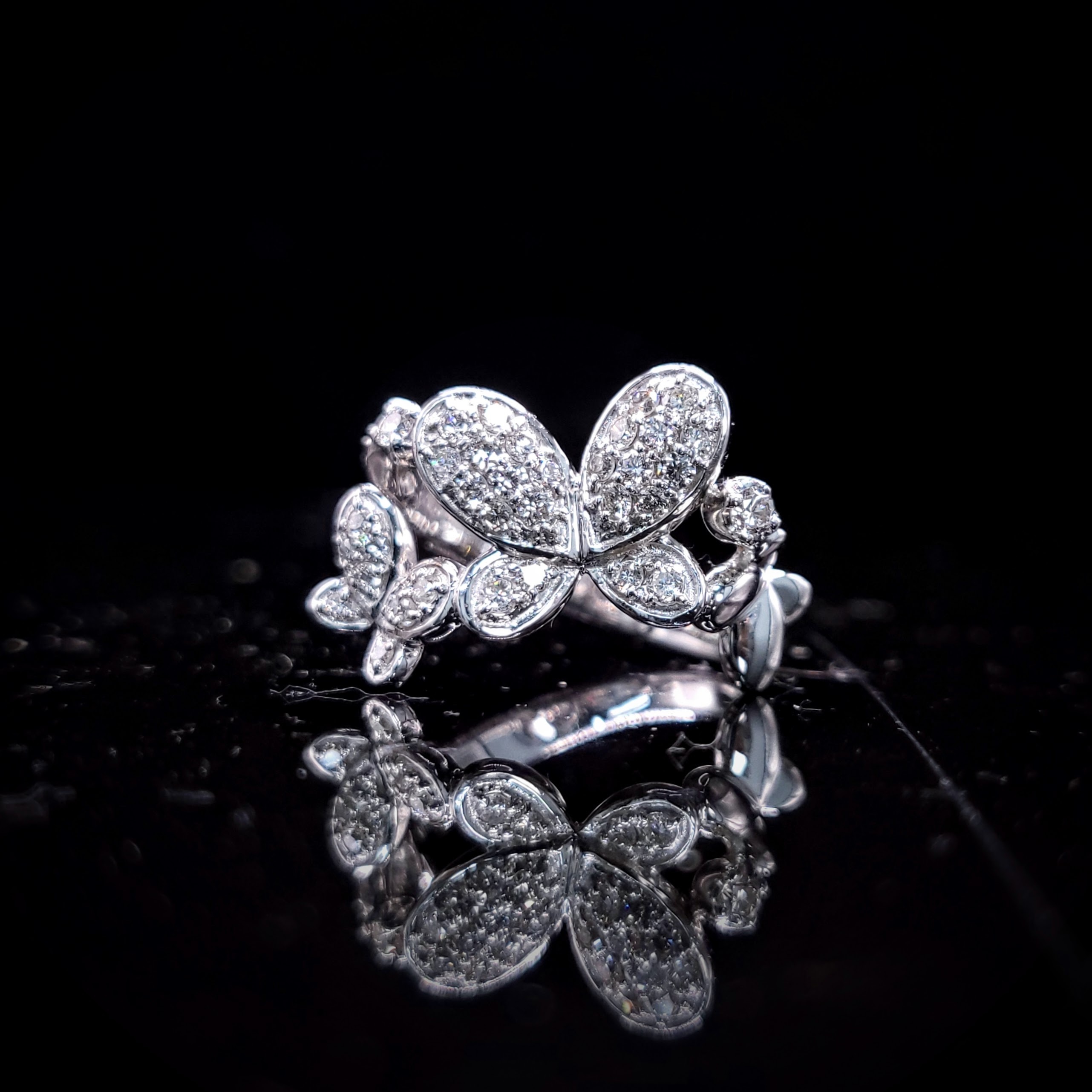 18K White Gold 0.47ct Diamond Ring