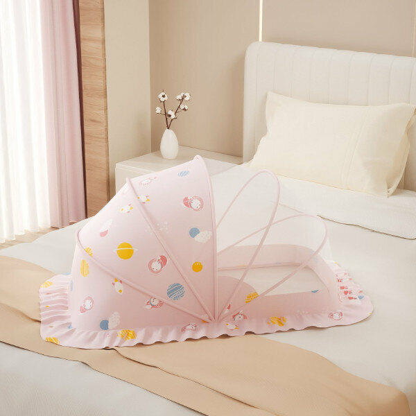 Popular baby anti-mosquito cover (blackout type-Space Rabbit (Planet (small, medium, large)) [Please contact customer service to confirm the delivery size and color after placing the order]