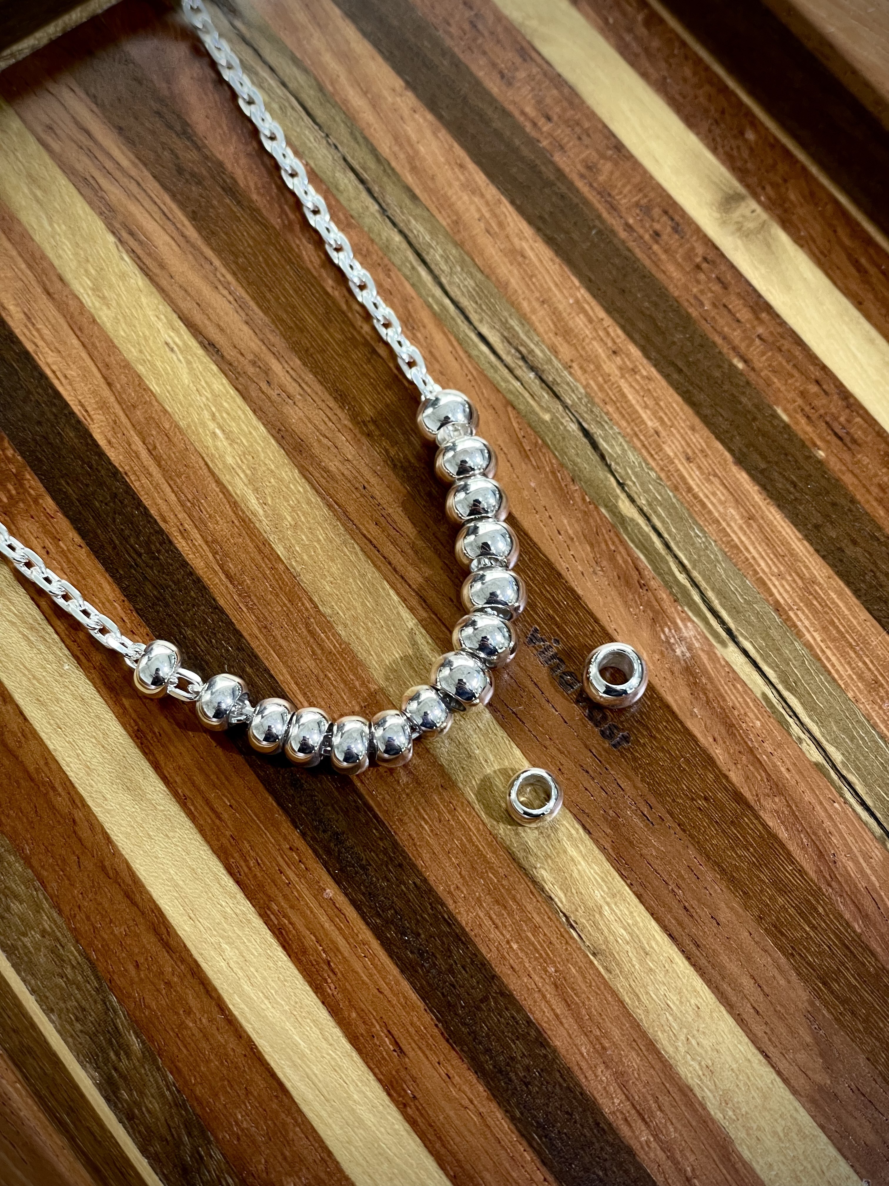 TW 原裝銀珠 Silver bead