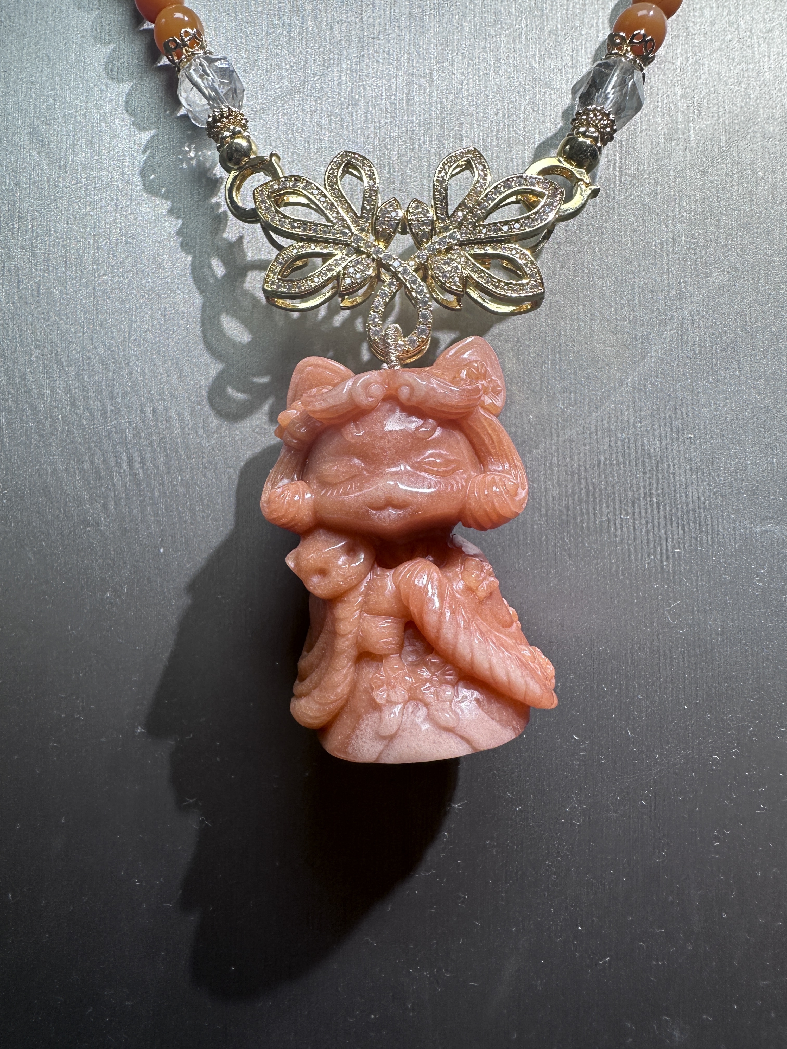 Alashan Fairy Fox Necklace (End)