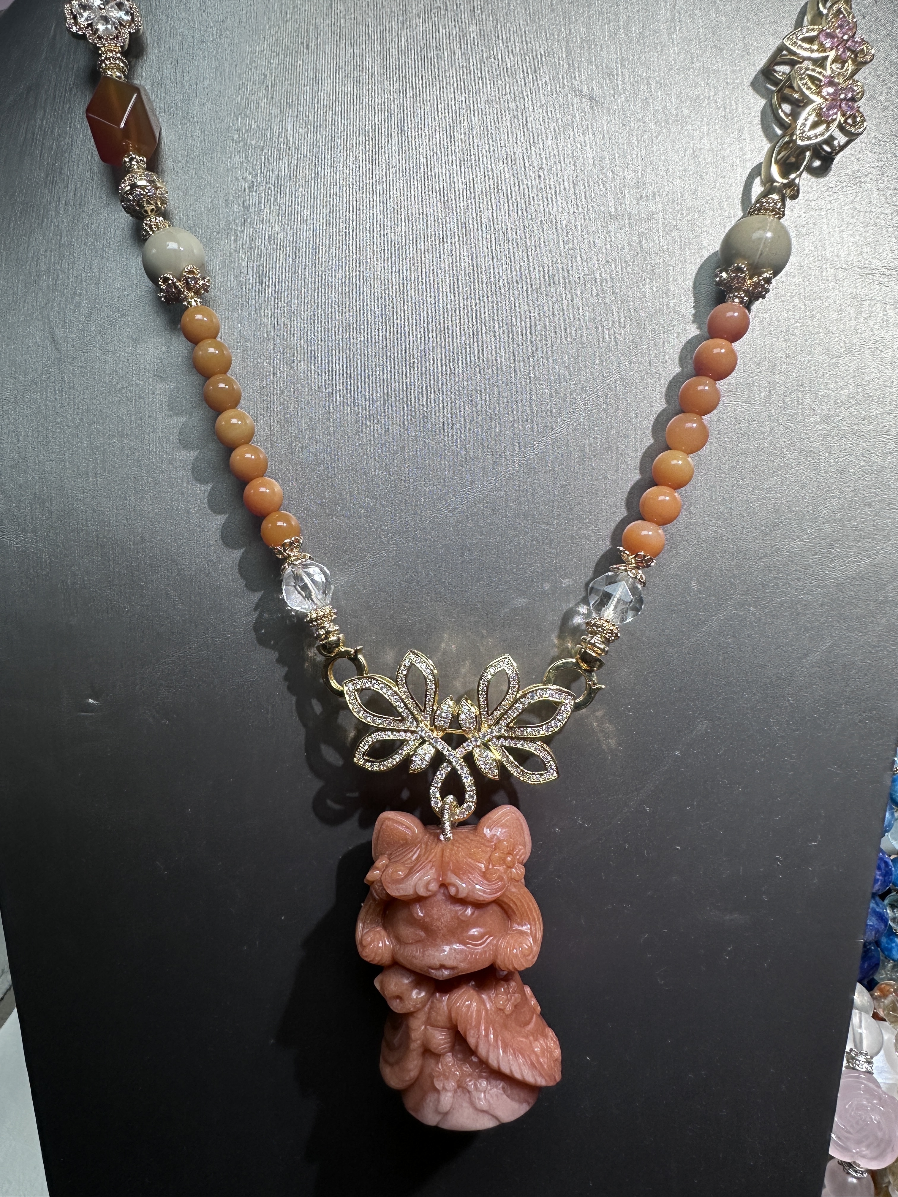 Alashan Fairy Fox Necklace (End)