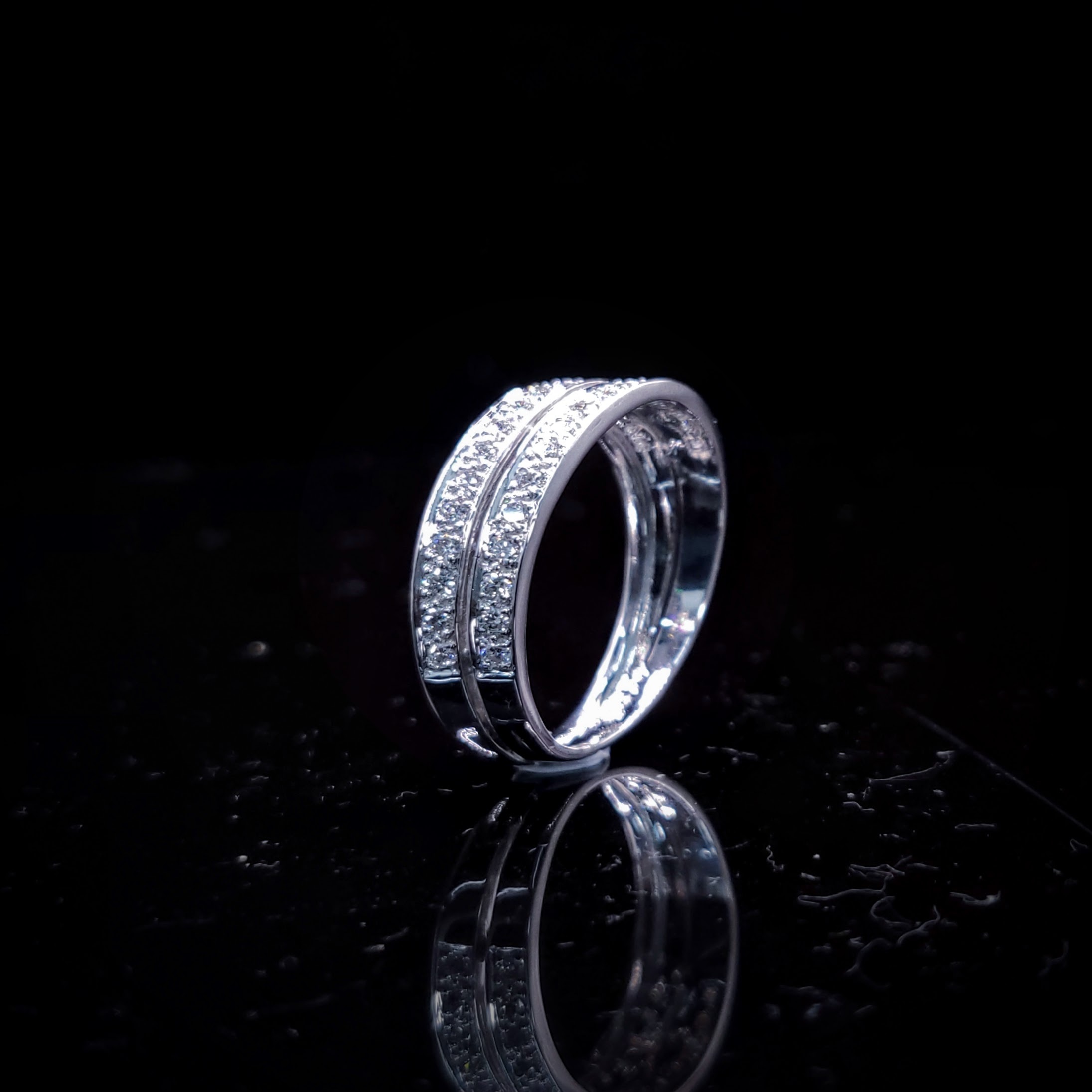 18K White Gold 0.50ct Diamond Ring