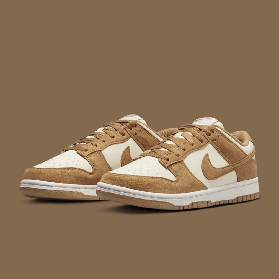 (現貨秒出)Nike Dunk Low Nn 'Flax Suede' 小麥 奶茶 女款 HJ7673-100