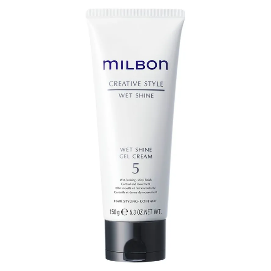 MILBON Creative Style Wet Shine Wet Shine Gel Cream 5 亮澤啫喱霜 150g