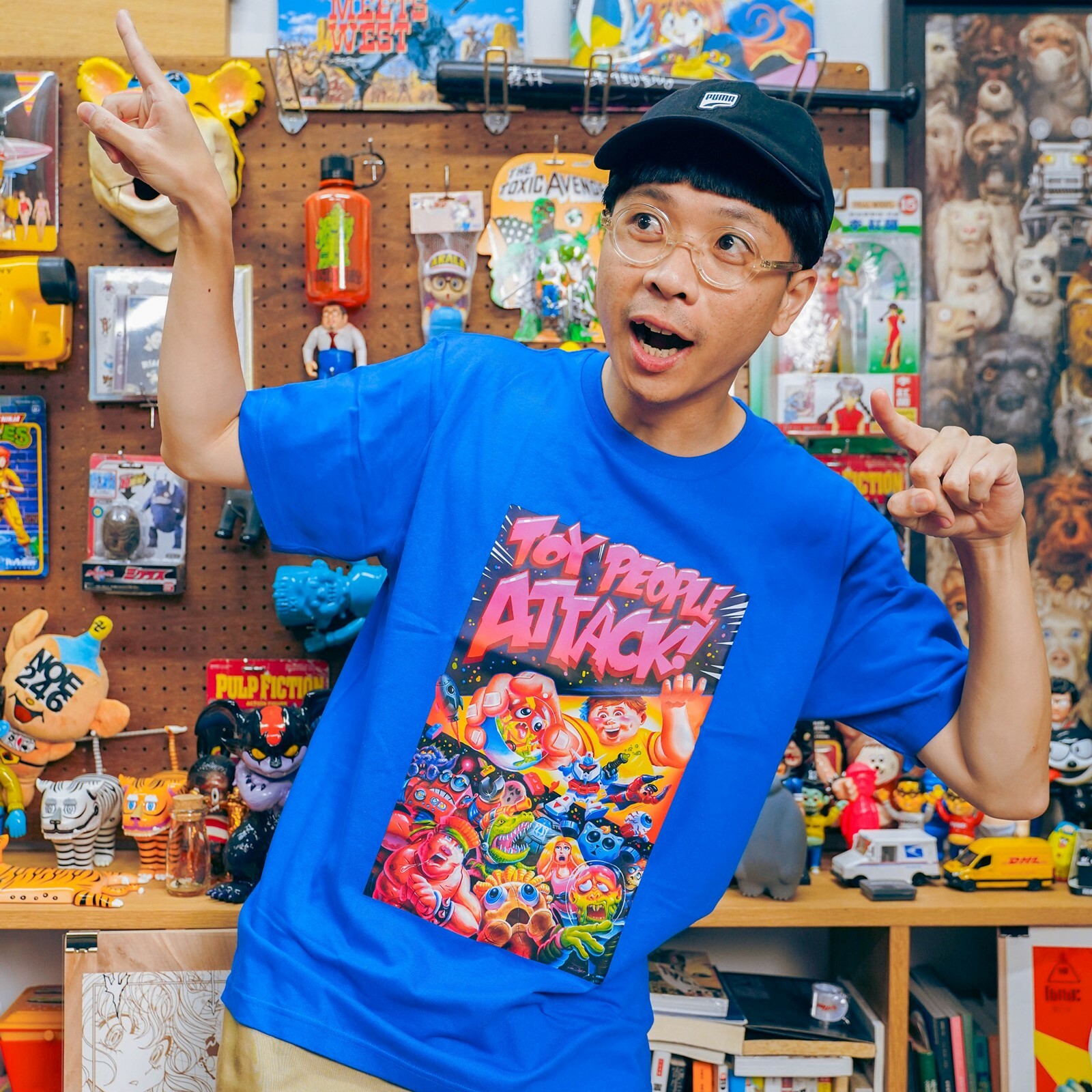 Joe Simko × 玩具人“ TOY PEOPLE ATTACK ! ”聯名作品第二彈～！期間限定T恤