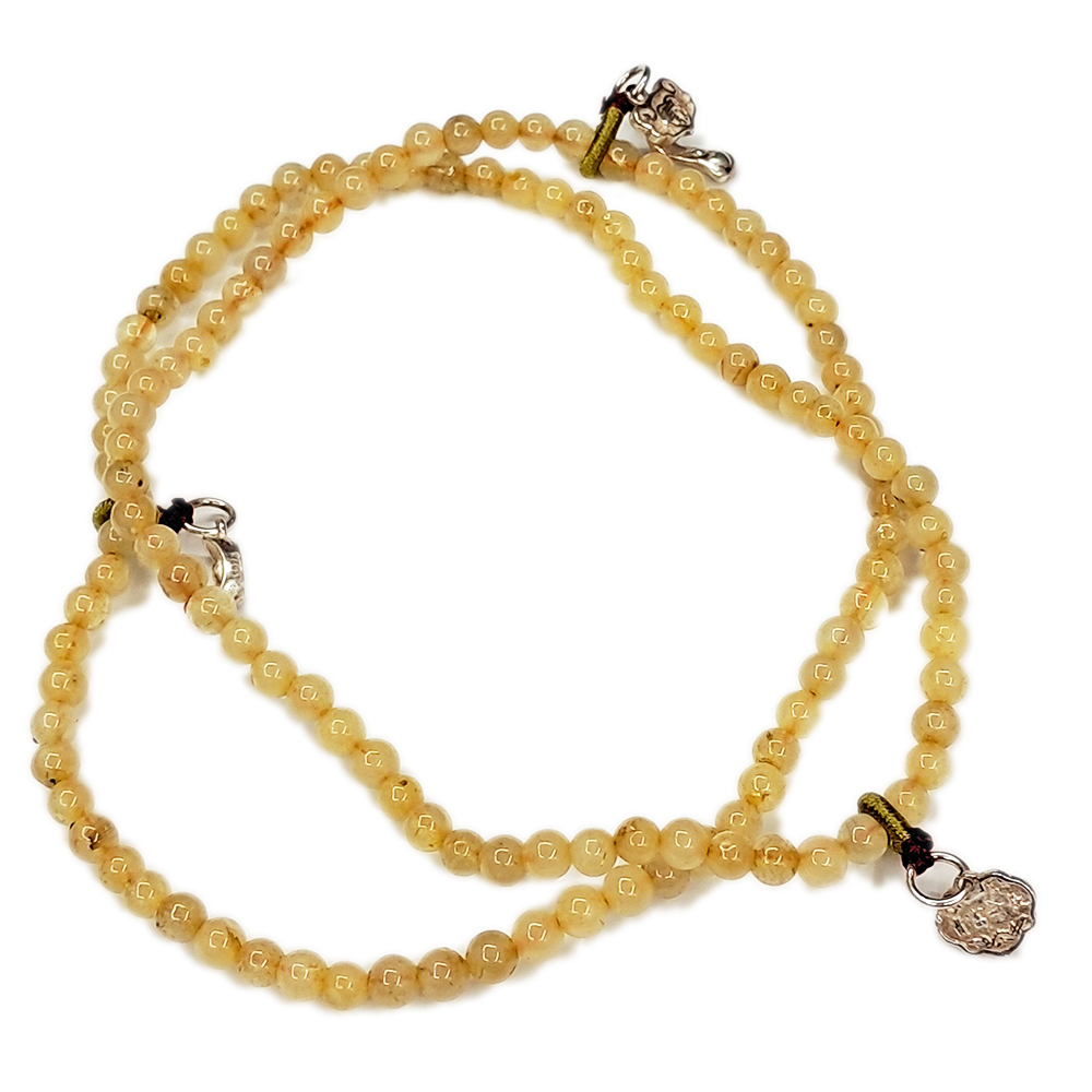 如意{純銀}鈦晶108念珠4.5mm【十方】153141