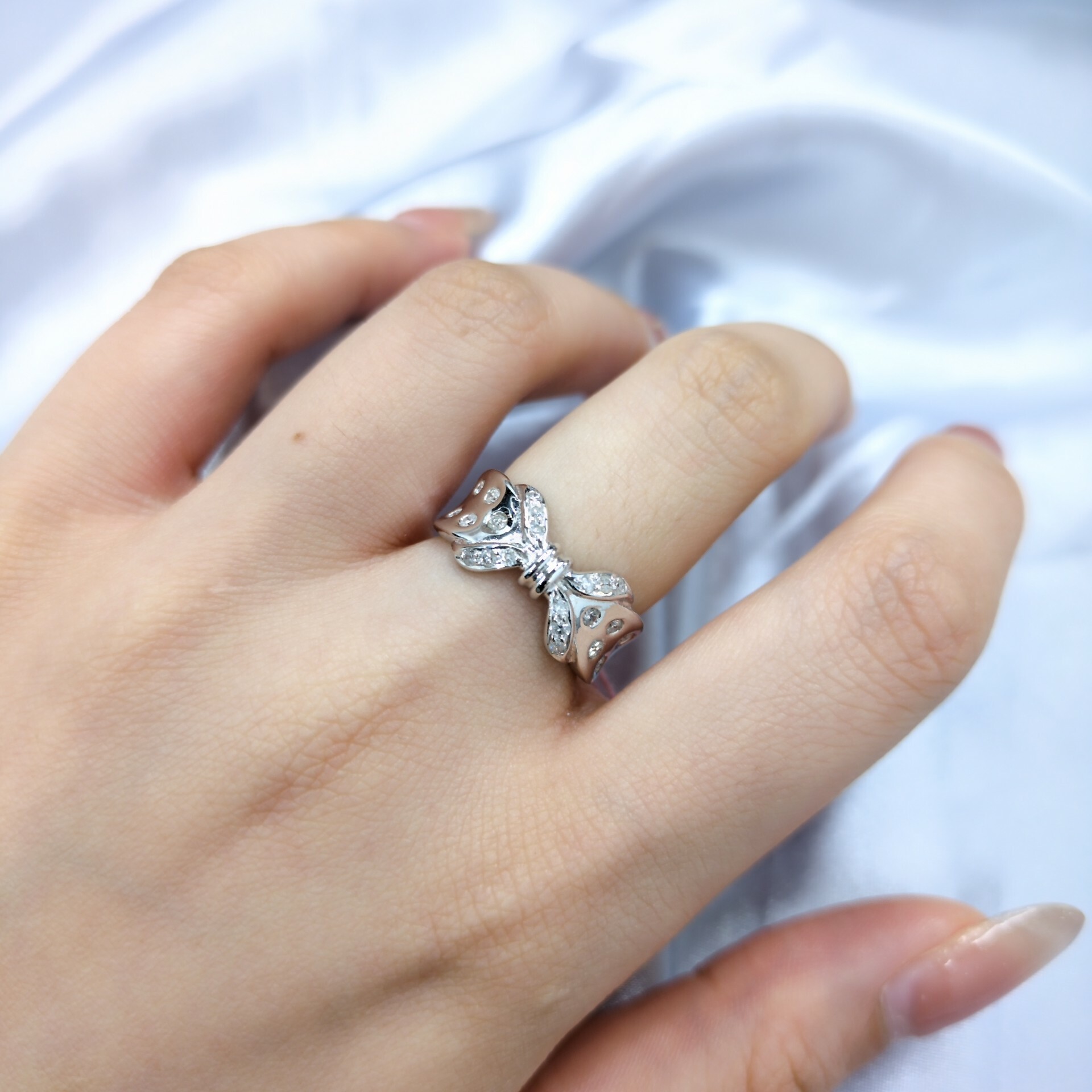 18K White Gold 0.30ct Diamond Ring