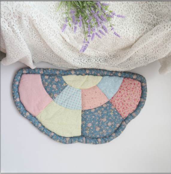 Hot style bedroom floor mat (blue) (size 40*75 cm)