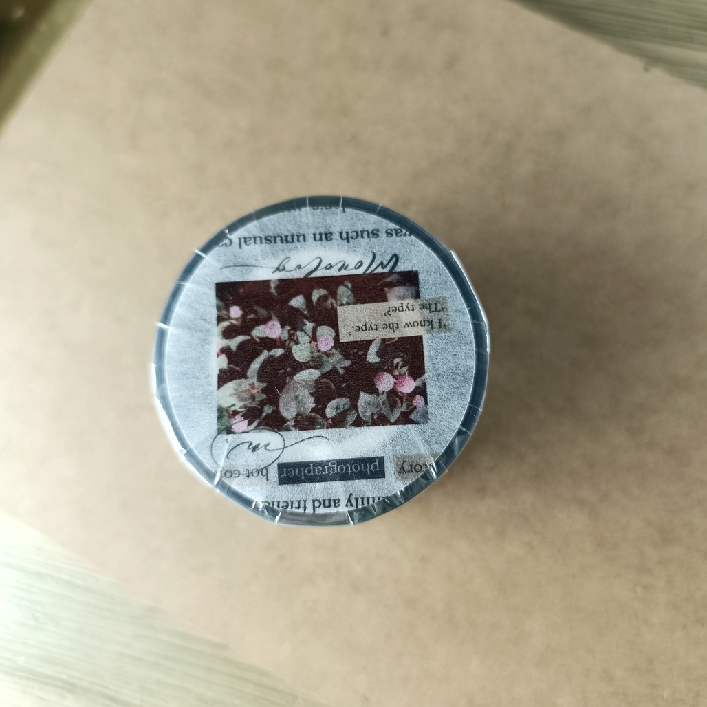 茄子先生．獨白 4cm亮面PET膠帶 <只有分裝>