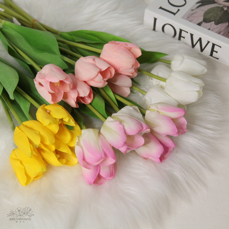 人造花 保濕鬱金香 4色