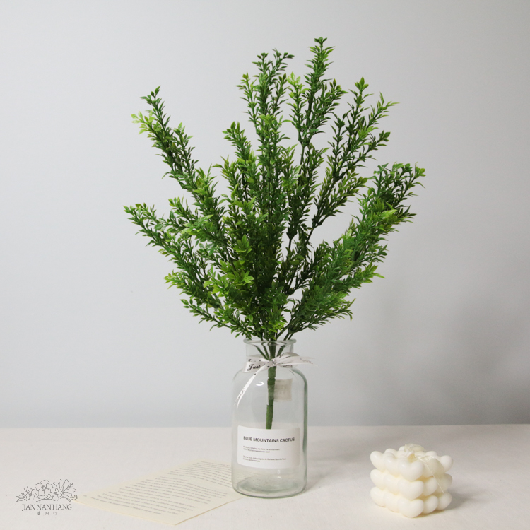 人造葉 12頭7層草 綠