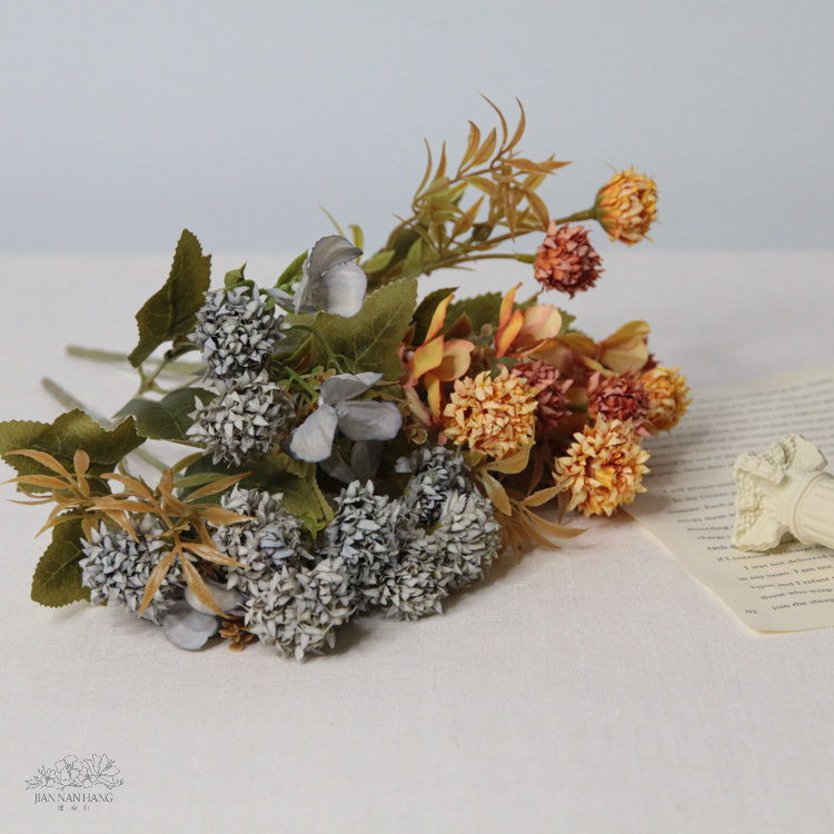 人造花 秋10頭小丁香 2色