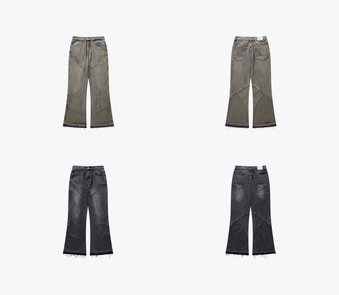 SENSE Double Knee Bootcut And Flare Jeans