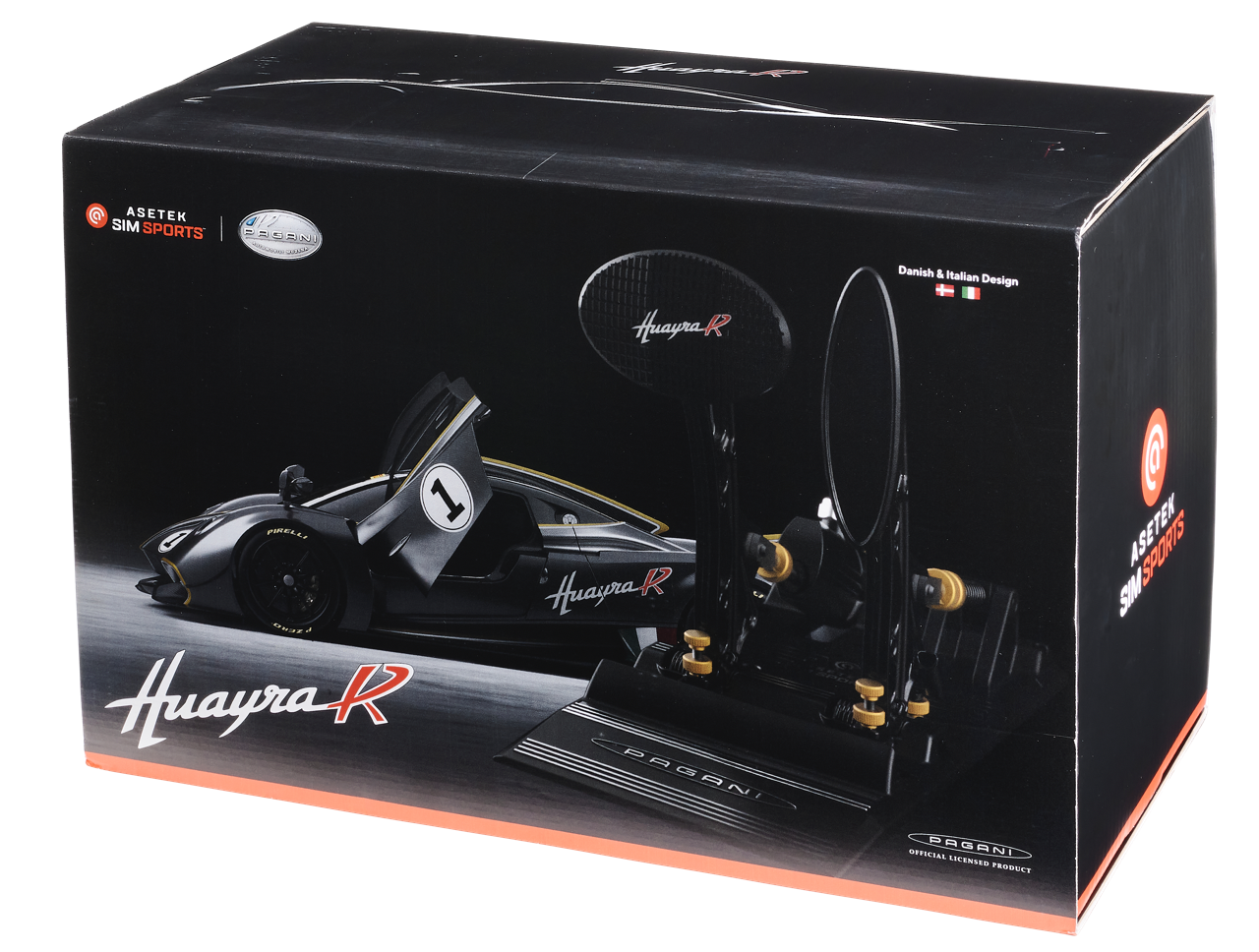 Asetek SimSports™ Pagani Huayra R Sim Racing Pedals