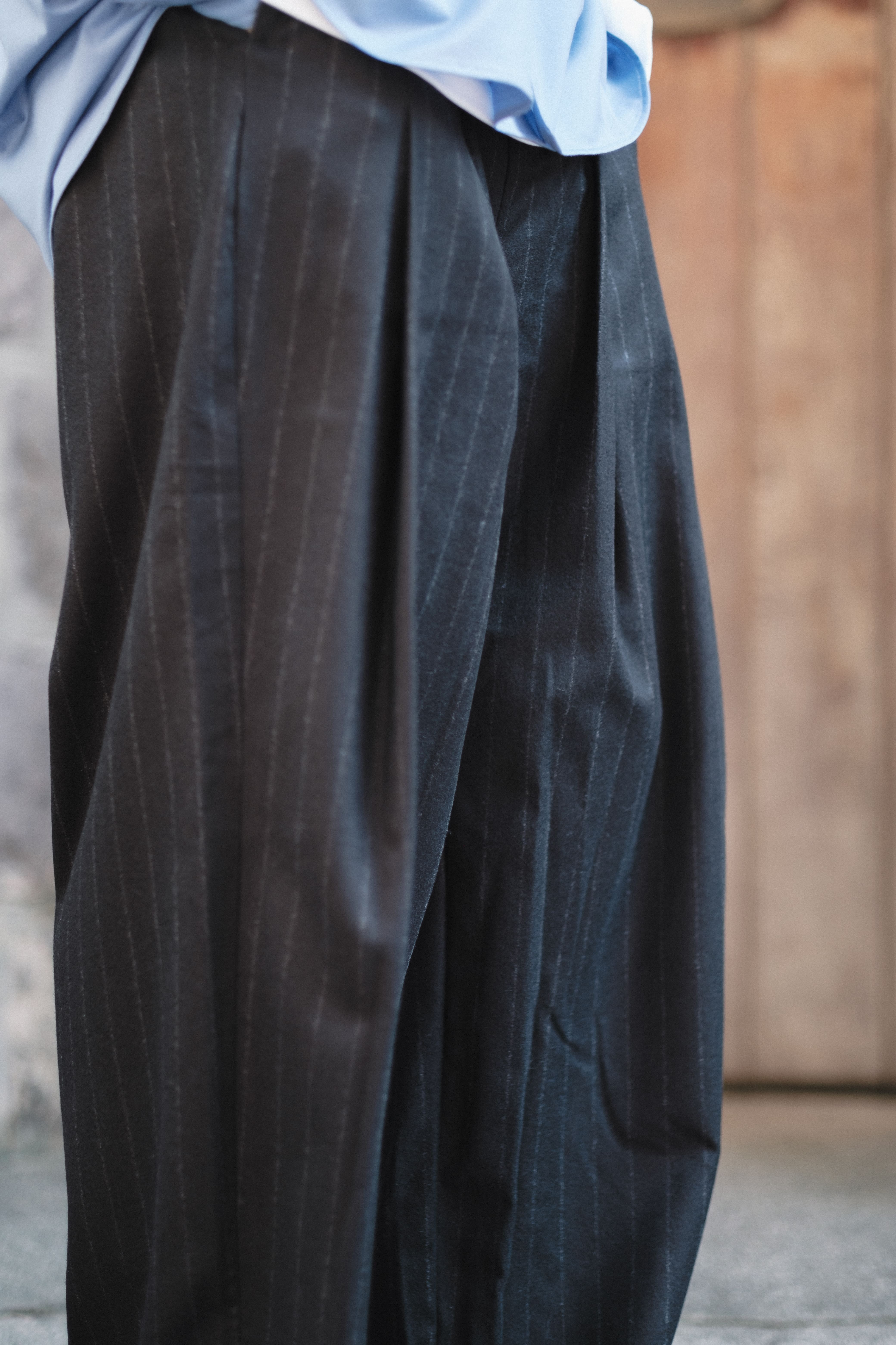 SHINYAKOZUKA - Dear, BAGGY / CHALK STRIPE SHINYAKOZUKA - Dear, BAGGY / CHALK STRIPE