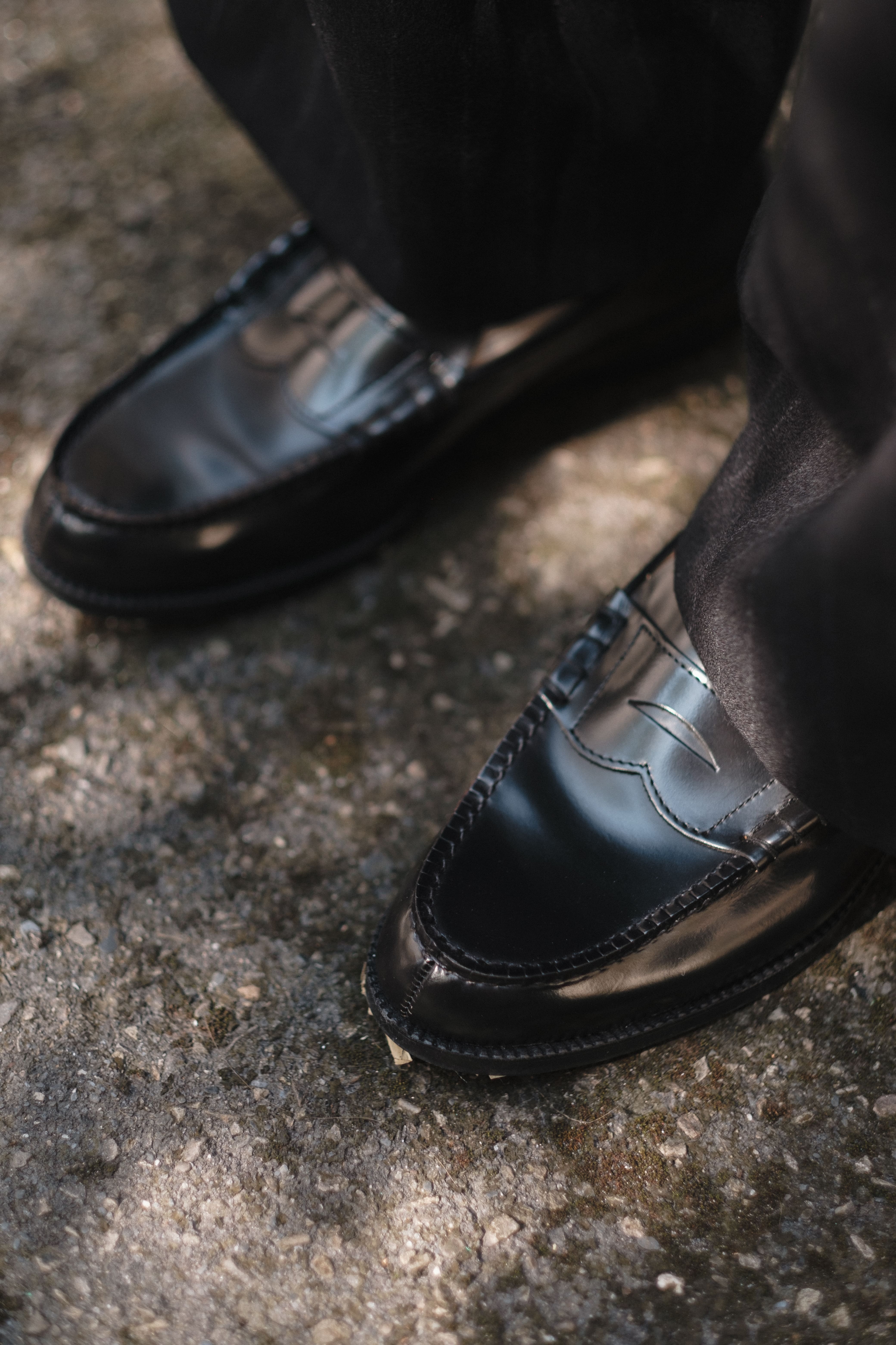 靴 KENFORD MENS COIN LOAFERS / BLACK THE KENFORD FINESHOES Official Mail Order MENS COIN LOAFERS