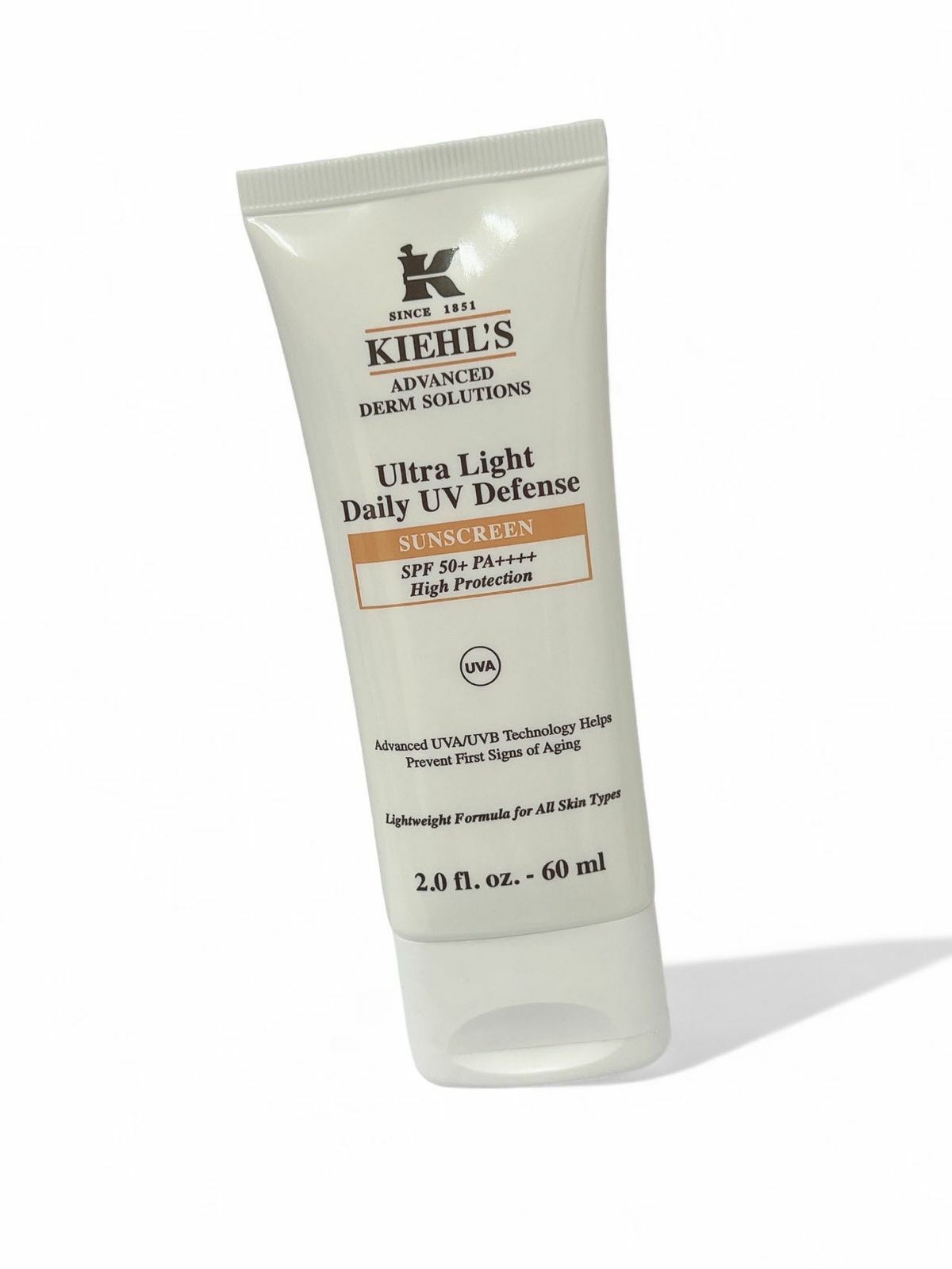 Kiehl's 醫學全效抗污染輕柔防曬乳 Spf50+/Pa++++ 60ml (平行進口)