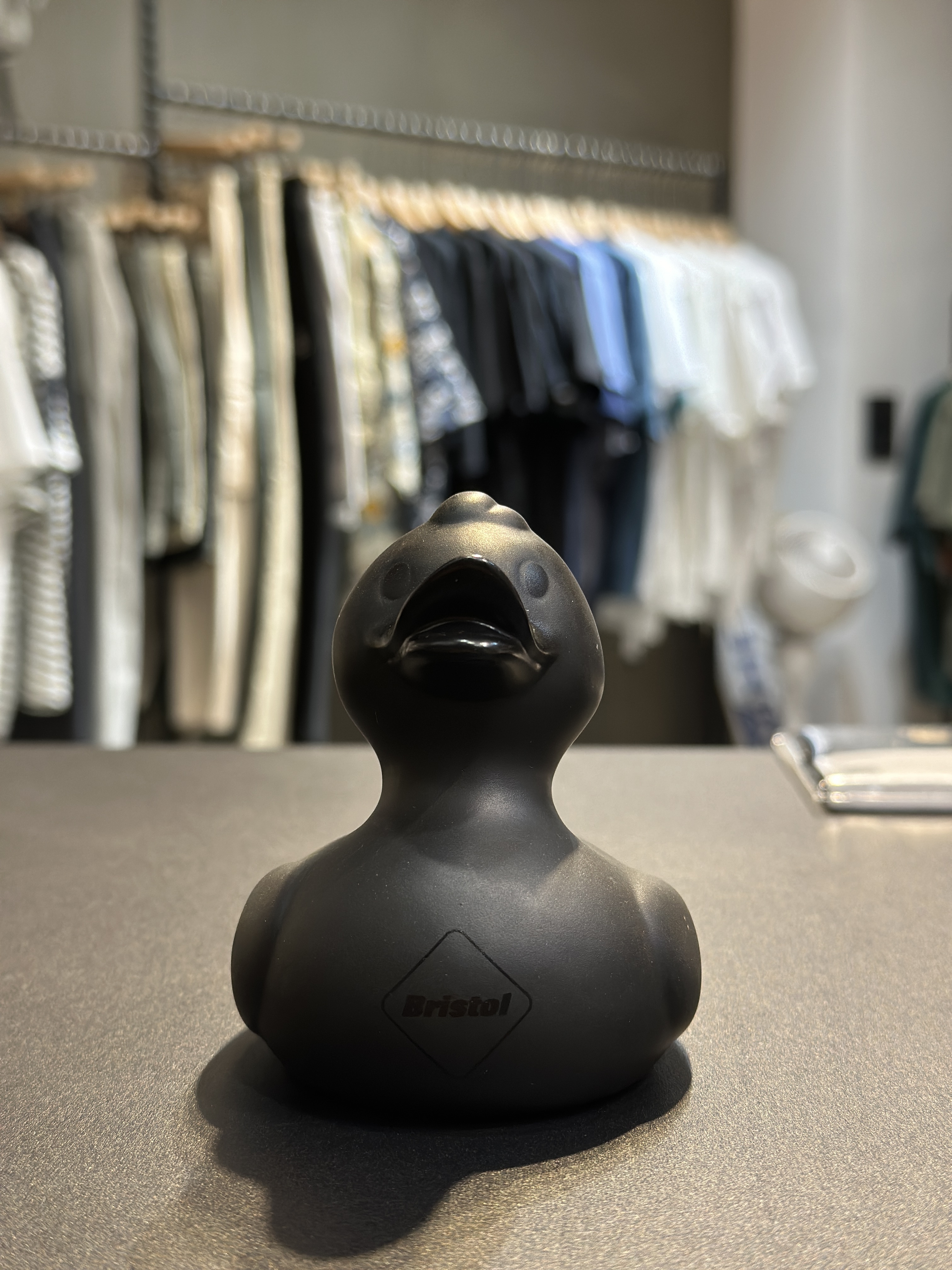 【現貨】FCRB 23AW WILD SIDE YOHJI YAMAMOTO RUBBER DUCK  糖膠小鴨 黑色  232132