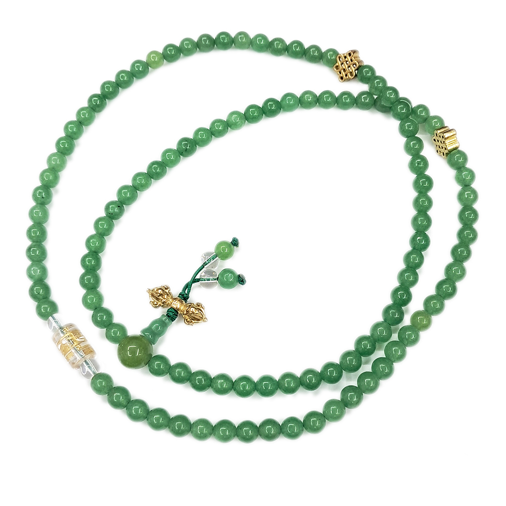 金剛杵+東菱玉108念珠6mm【十方】139046