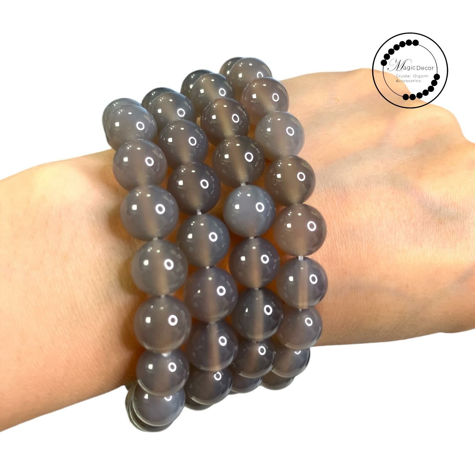 250815 - B9 10mm+帝王煙紫玉髓手串