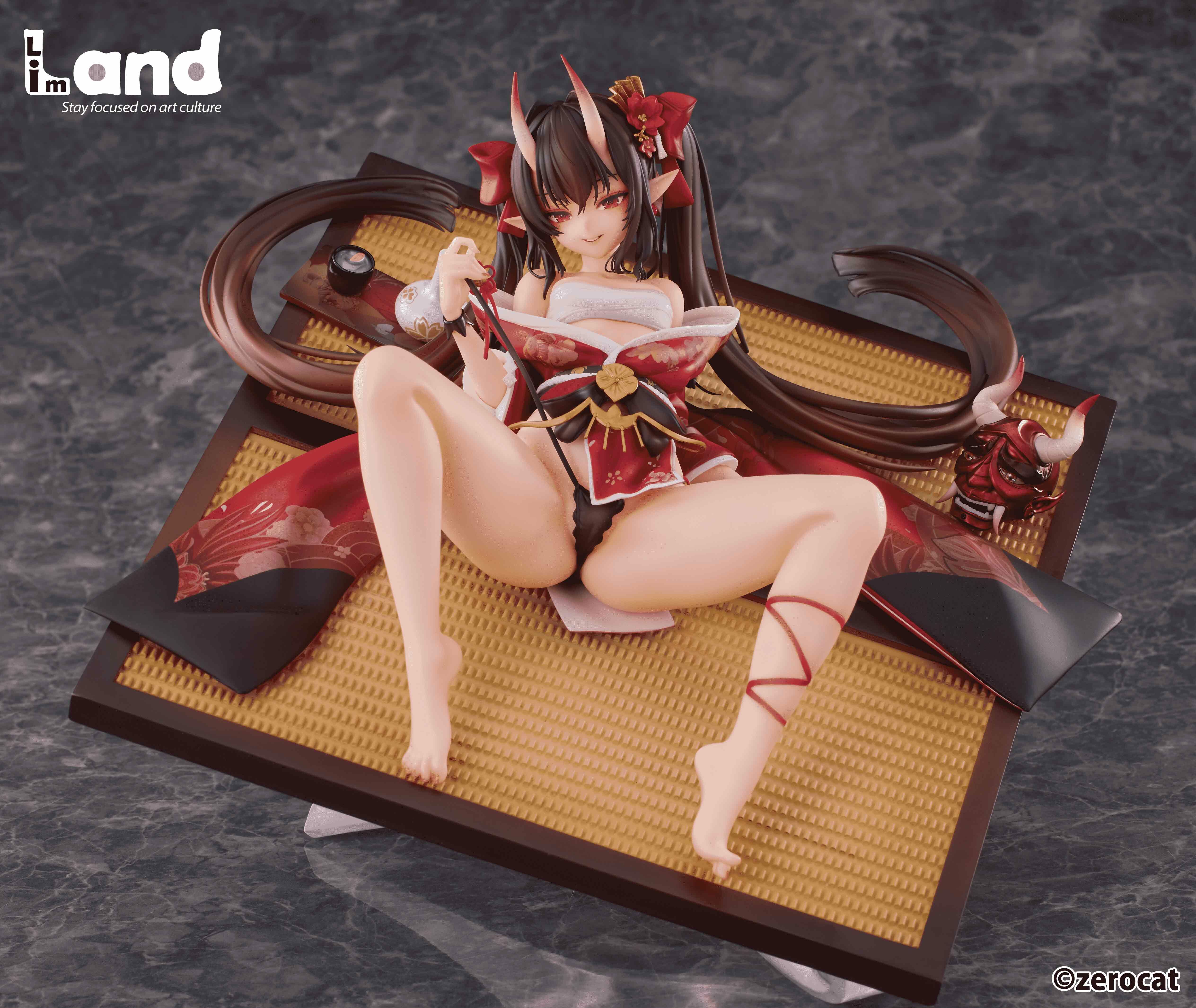 「R18.Japan」「預購」日版 LIM LAND zerocat 原畫 鬼少女 1/6 Scale Figure 特別版 附特典
