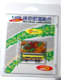 12508 1:250 丹尼士三叉戟12米連紙質地圖