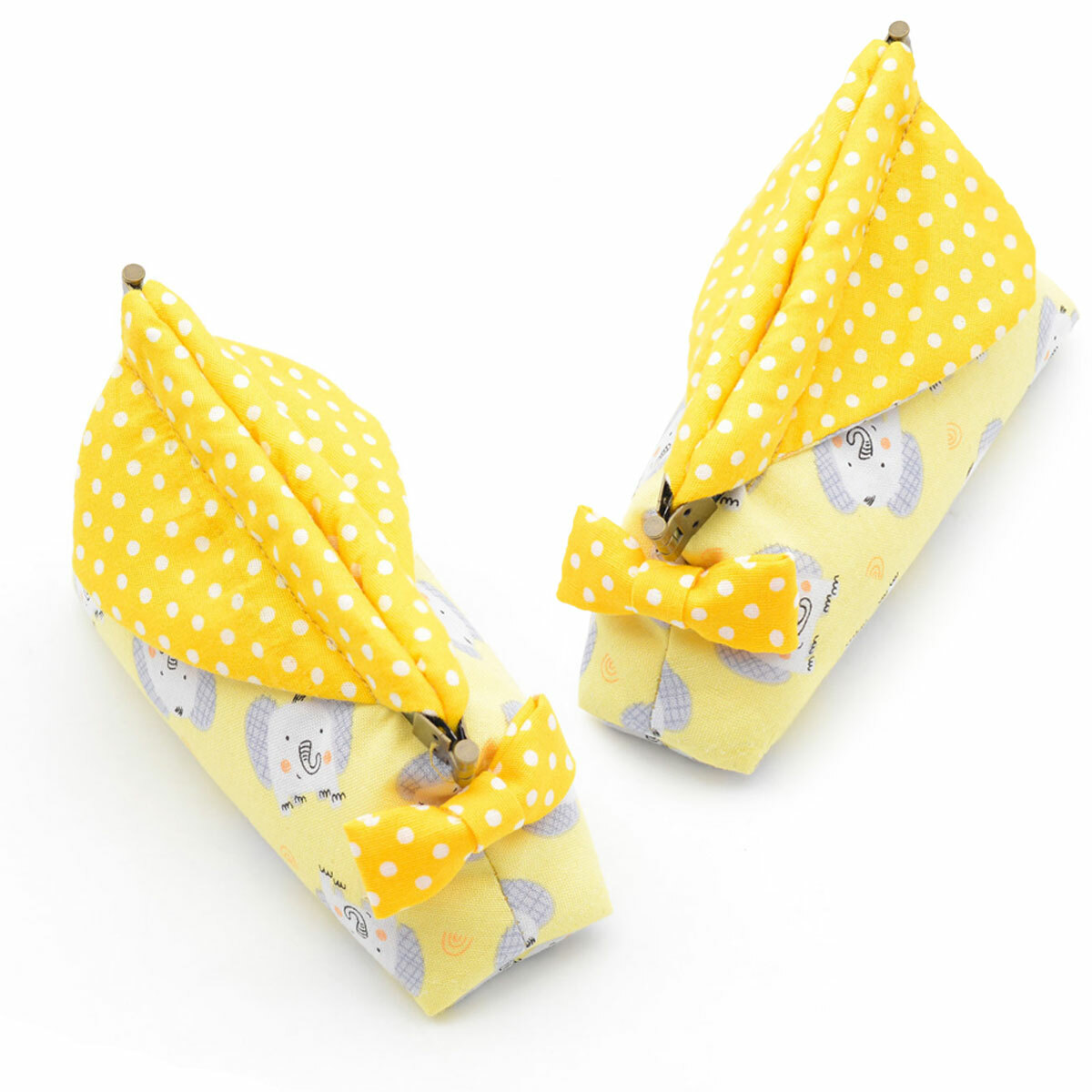 12公分彈片夾口金(2組/入)【贈娃娃鞋彈片口金包紙型】