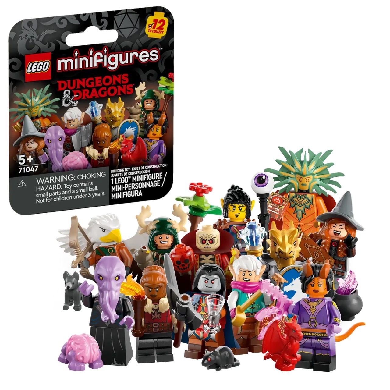 [飛米樂高積木專賣店] LEGO 71047 Minifigures-龍與地下城 (一套12款)