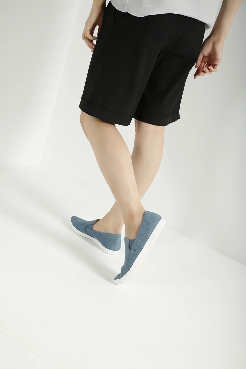 Denim Casual 牛仔布尖頭休閒鞋